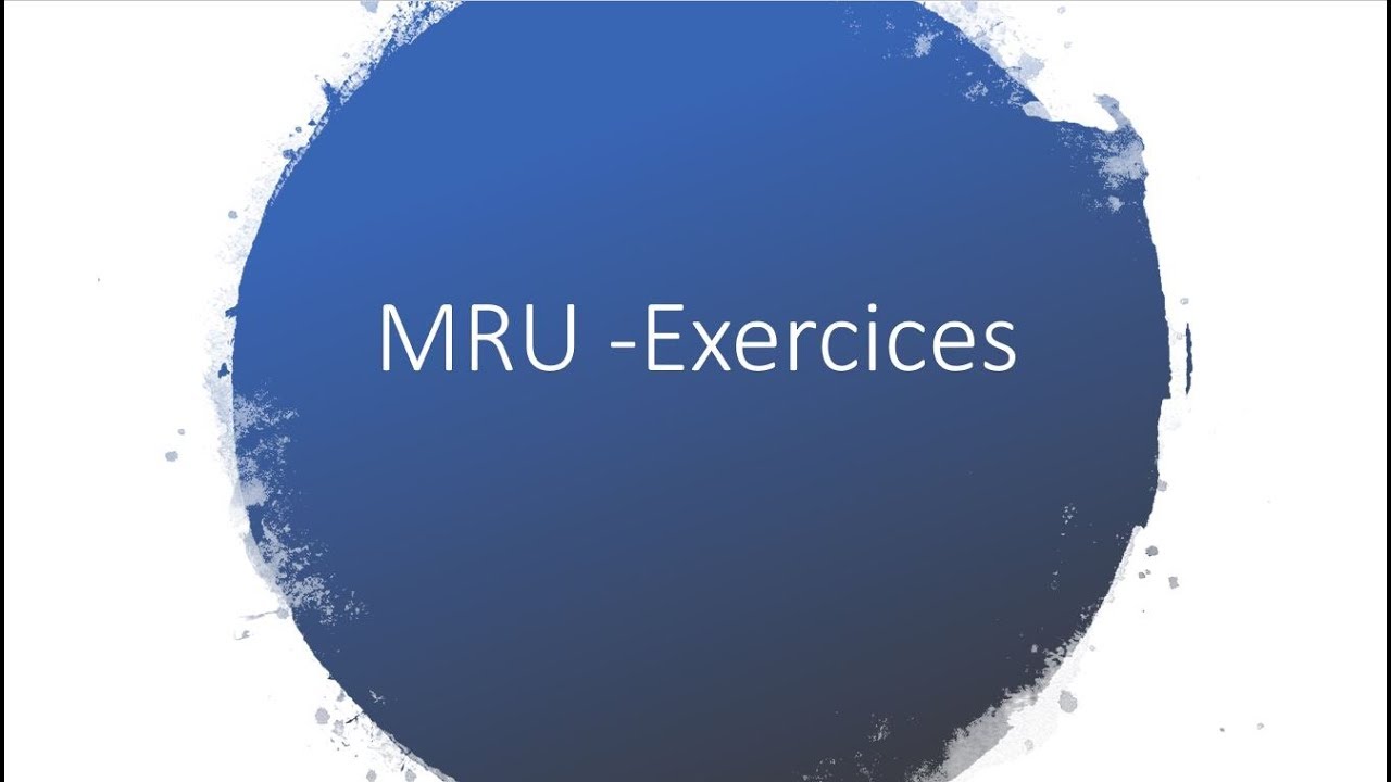 MRU - EXERCICES