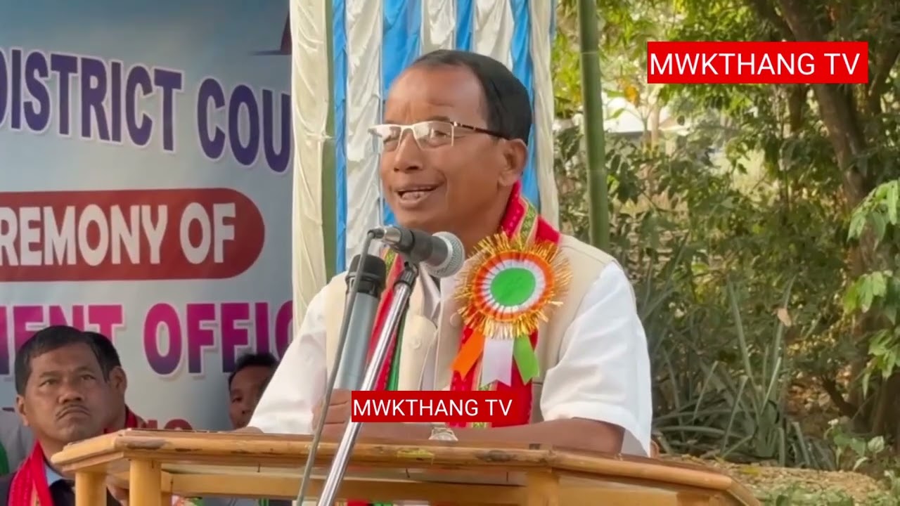 ADC ni Baba Tabuk khe Tamo ni Buphang Wngnai Thangkha Saka EM Rabindra Debbarma