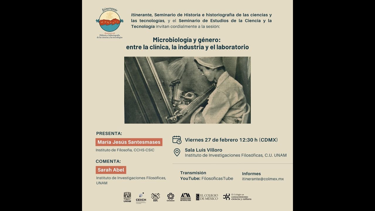 Microbiología y género: 
entre la clínica, la industria y el laboratorio