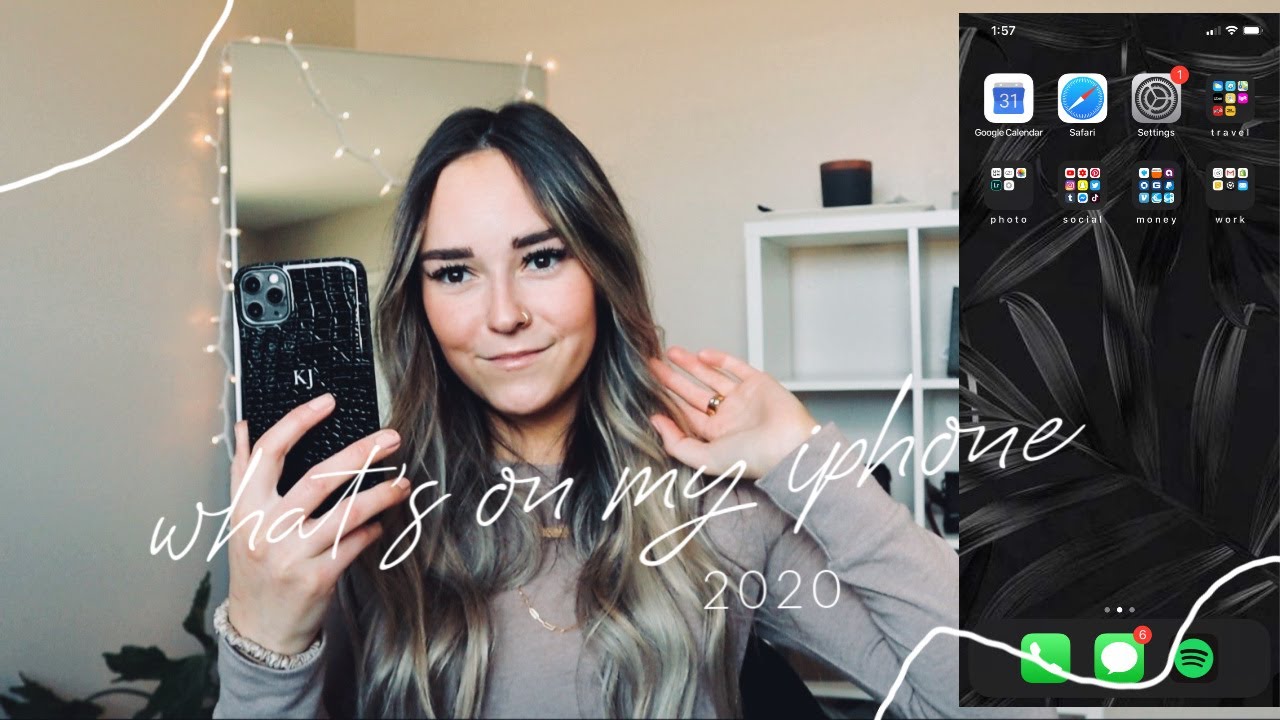 What's On My IPhone 2020 (minimal & simple)