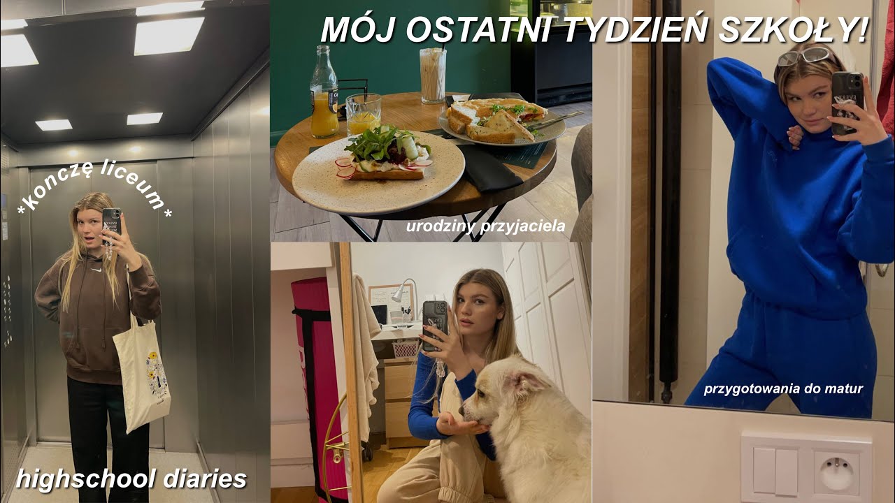 OSTATNI TYDZIEŃ W MOIM LICEUM! 🏫| *jak przygotowuję się do matur*