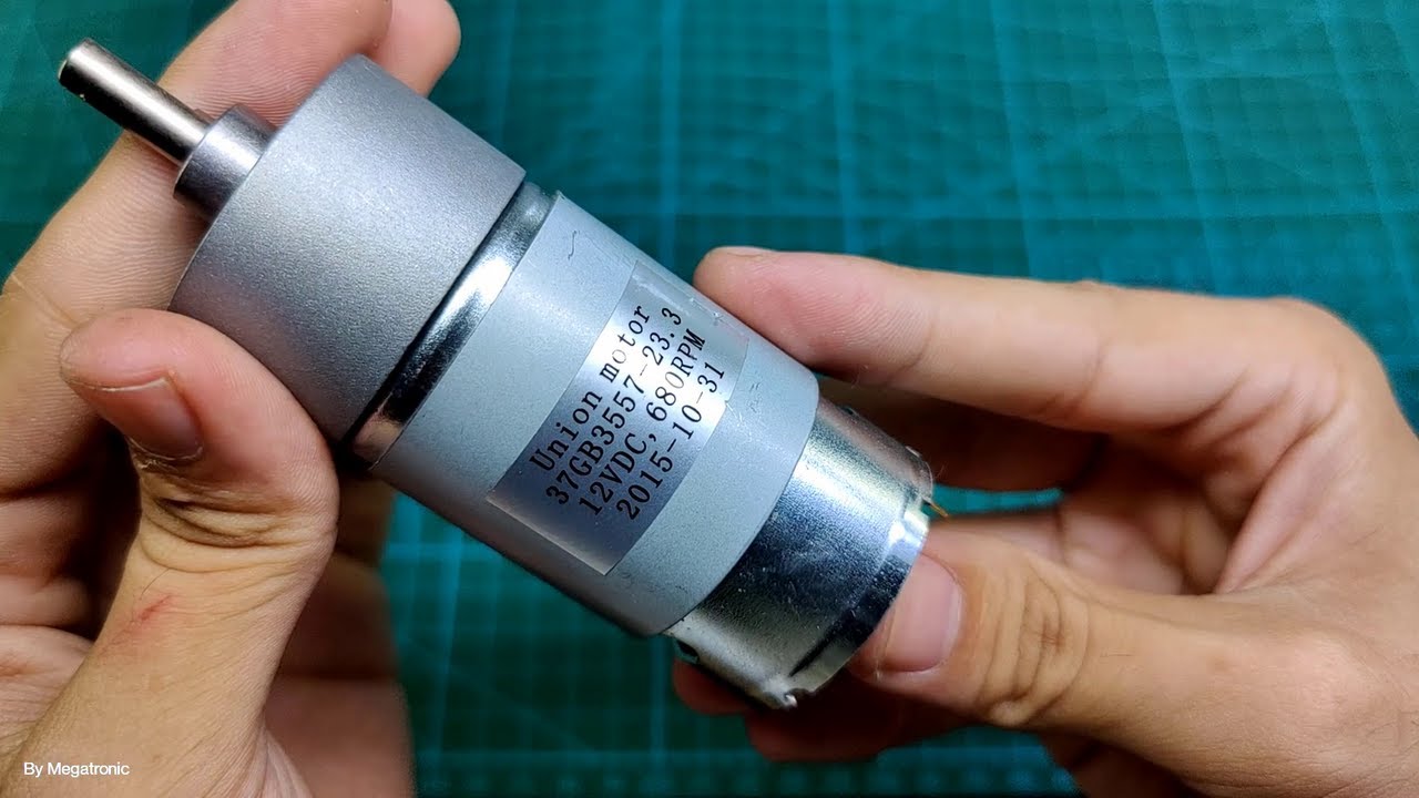 12V680R-D13S4 | 550 12V 680RPM metal Gear motor high torque high speed