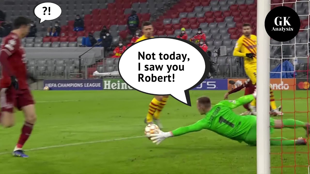 Ter Stegen's save analysis - Anticipation is KEY!