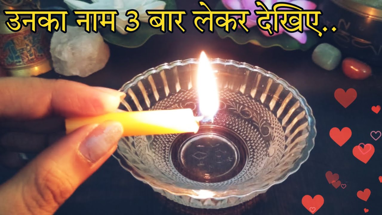 CANDLE WAX + CHARMS READING - UNKE DIL ME KYA CHAL RAHA HAI ABHI? THEIR CURRENT FEELINGS HINDI TAROT