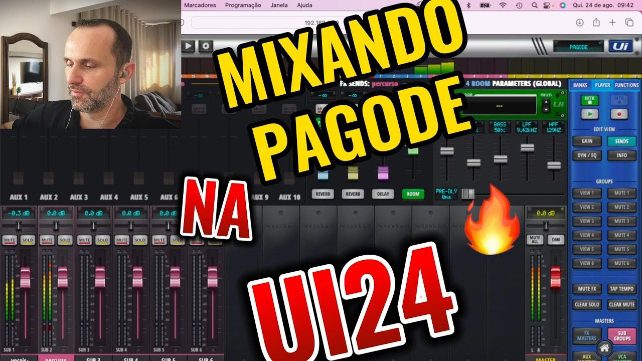 MIXANDO PAGODE NA UI 24