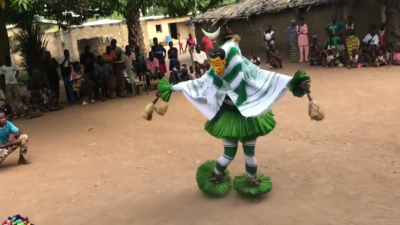 The  Zahouli Dance, Ivory Coast. Watch till the end