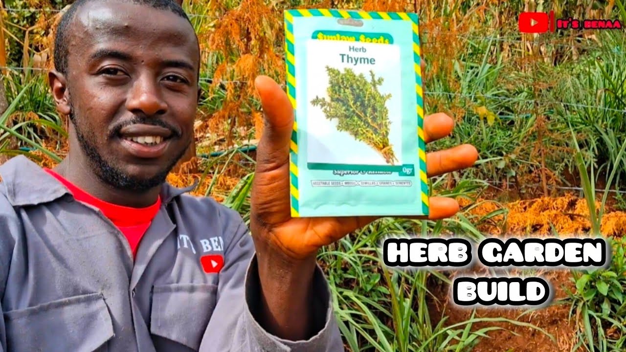 Rainy Day on the Farm 🌧 Planting New Herbs in Our Raised Garden | Village Life