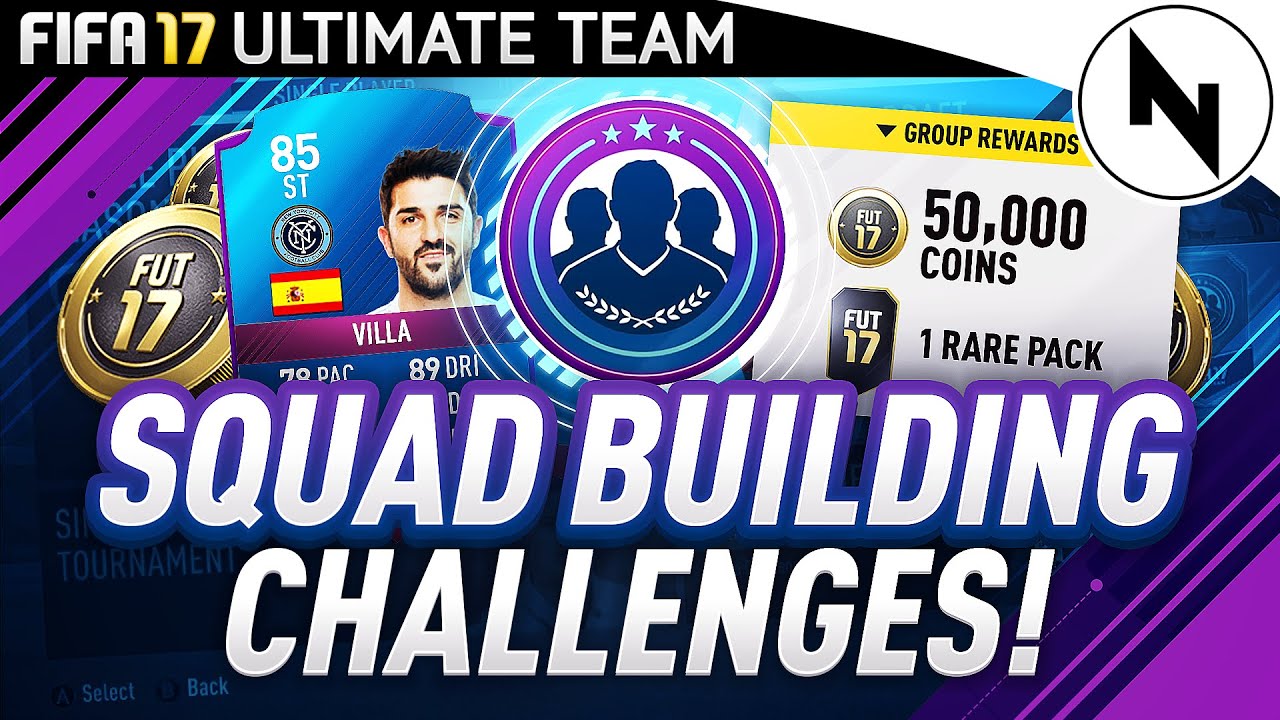 FUT 17 SQUAD BUILDING CHALLENGES! - FIFA 17