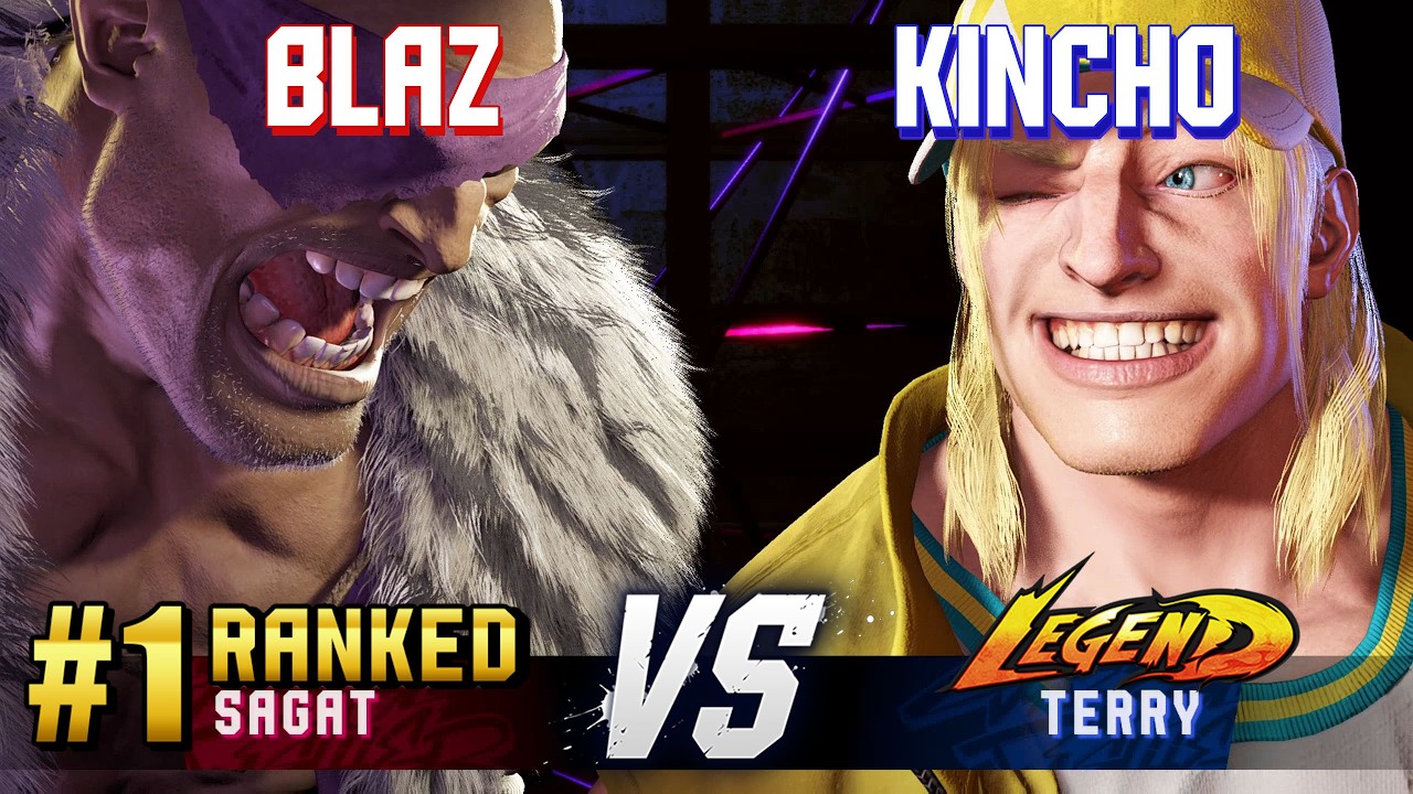 SF6 ▰ BLAZ (#1 Ranked Sagat) vs KINCHO (Terry) ▰ High Level Gameplay