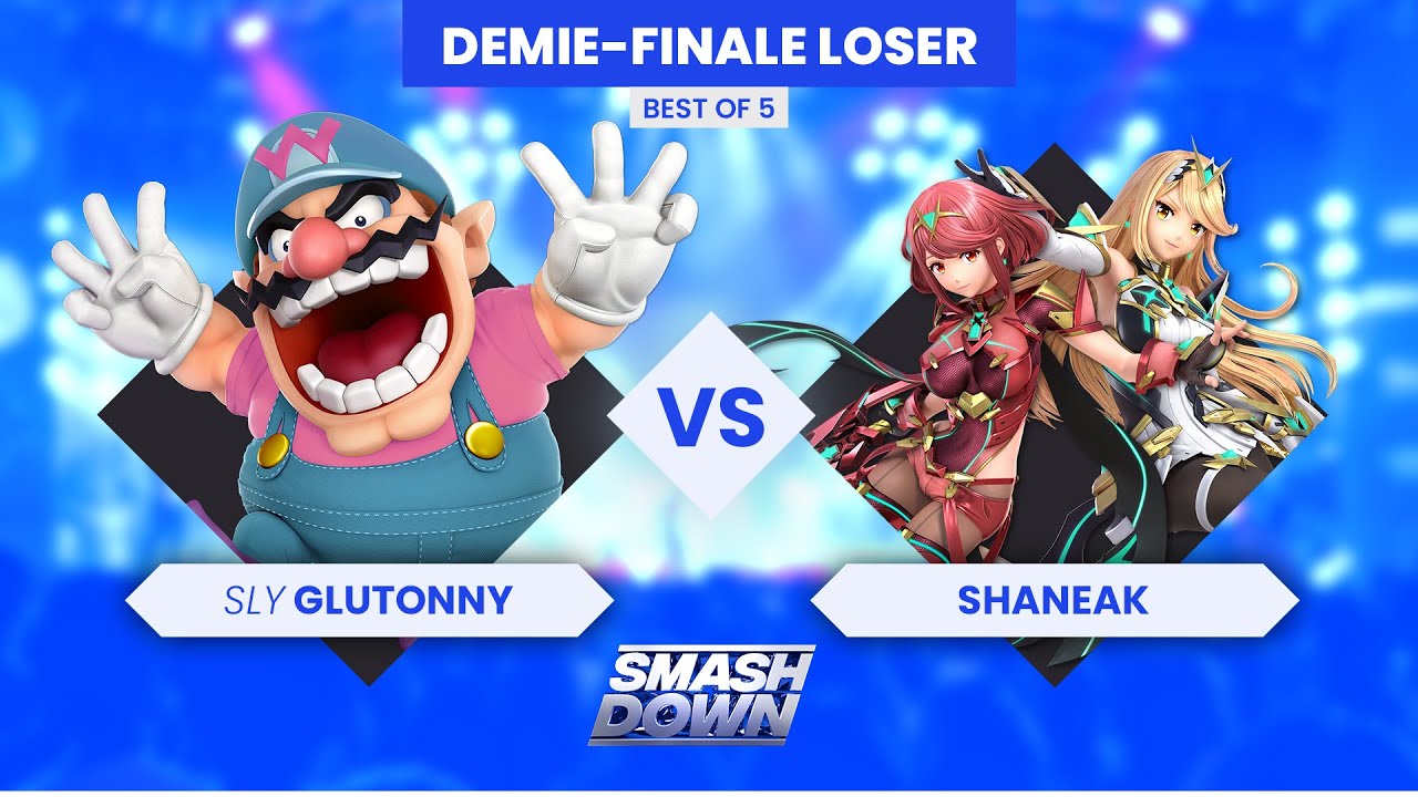 GLUTONNY 🆚 SHANEAK | TOP 8 - Demi-Finale Loser  [SmashDown]