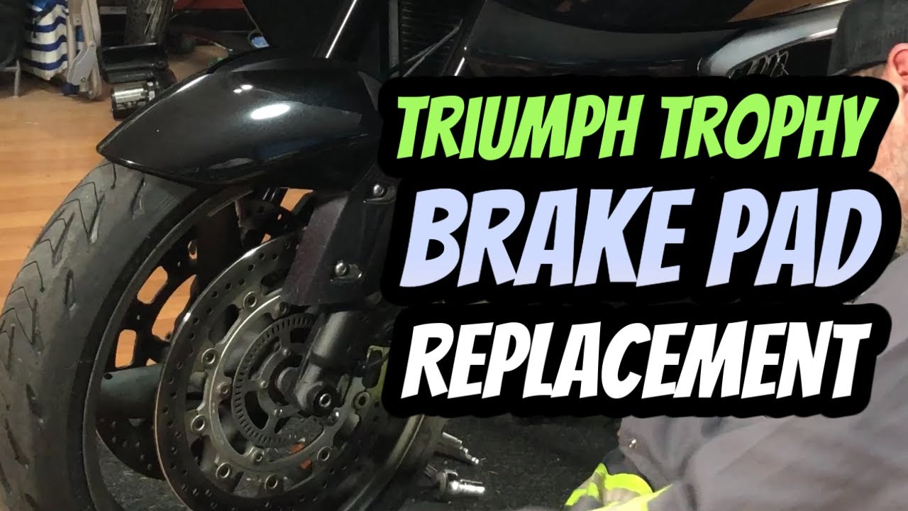 Замена тормозных колодок Triumph | Triumph Trophy SE | Мотоциклы