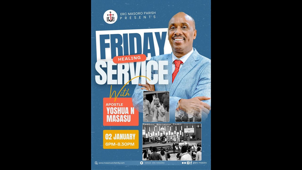 FRIDAY 02/01/2026 EVENING SERVICE WITH APOSTLE YOSHUA N. MASASU