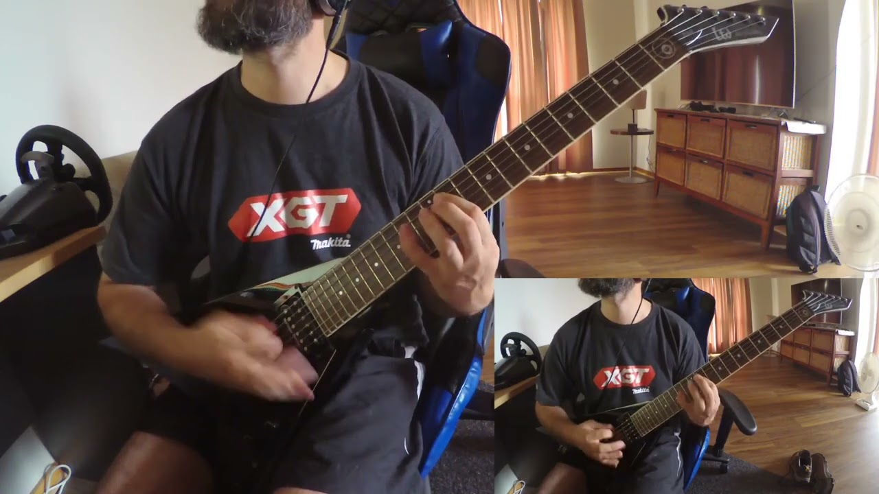 Trivium - The Defiant - rhythm guitar cover