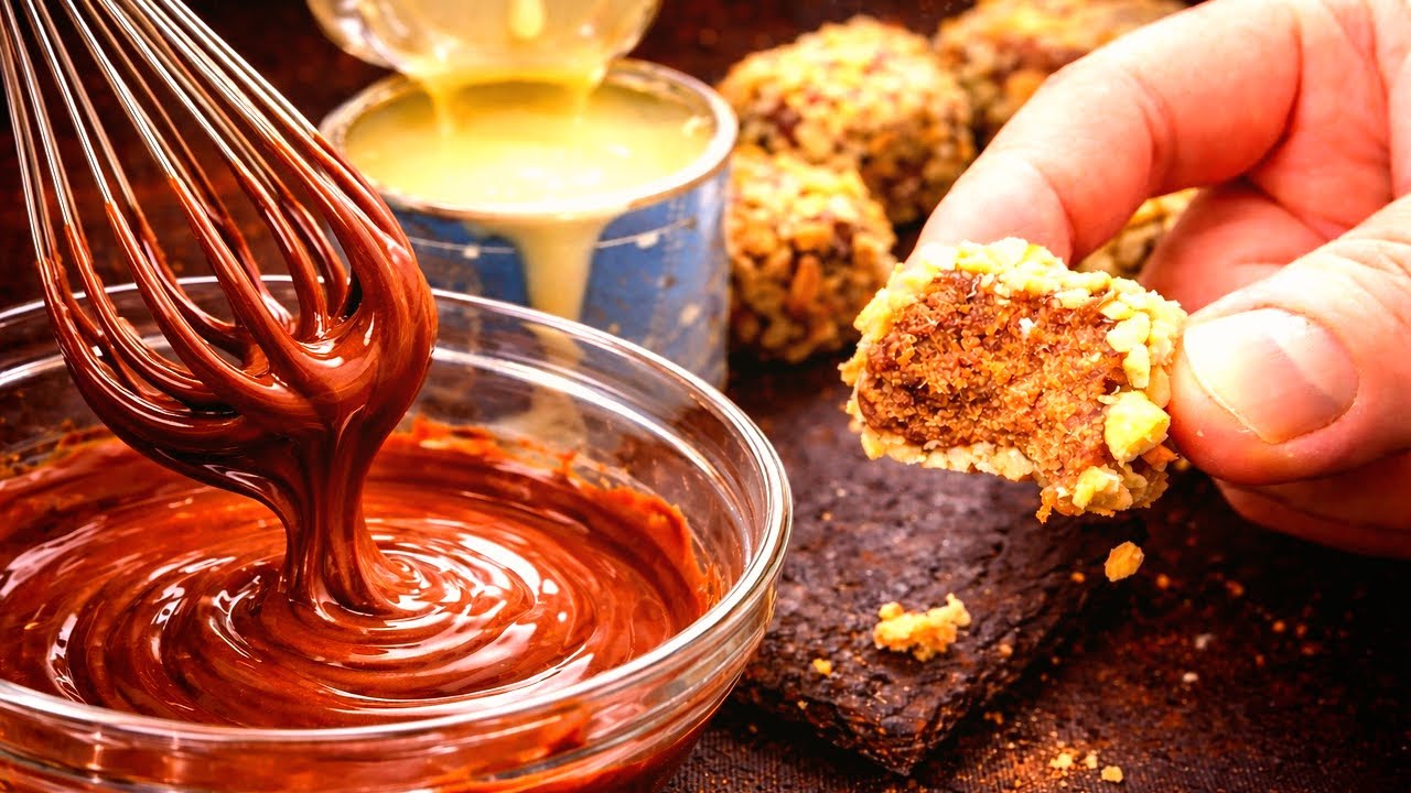 You Won’t Believe This No-Bake Chocolate Dessert 🍫 | 4 Ingredients Only!