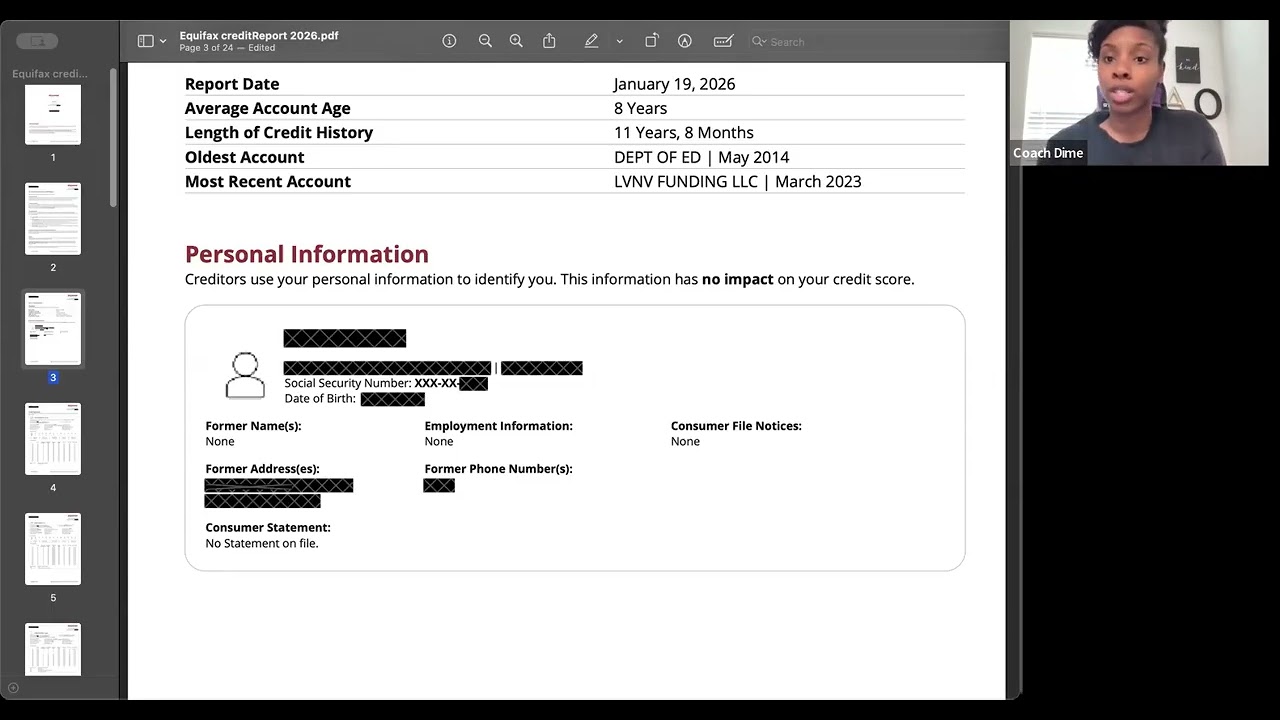 Как правильно читать кредитный отчет Equifax