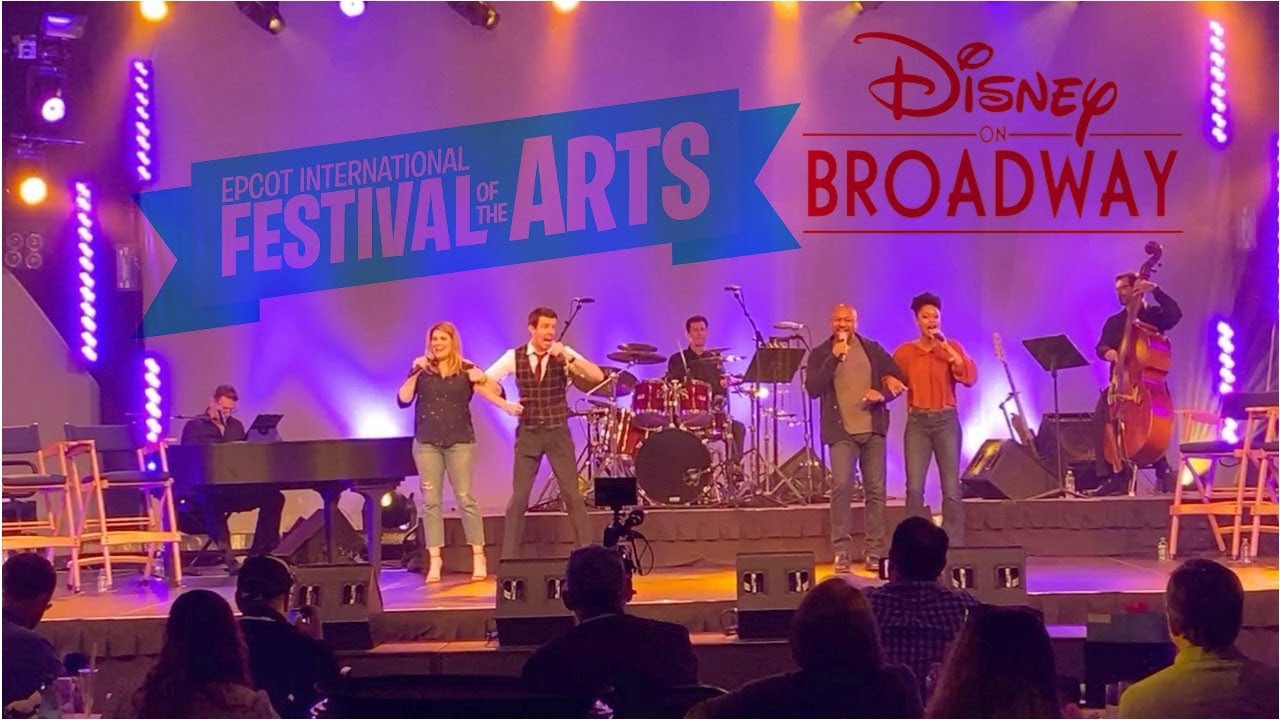 Epcot Festival of the Arts 2020 Disney on Broadway Concert Media Preview