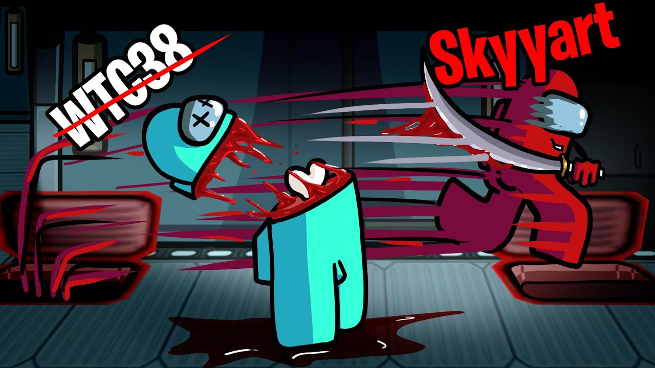 🔪ON FAIT UN KILL PARFAIT POUR SAUVER LE 1v8 vs MONSTRES !! (AMONG US FR)