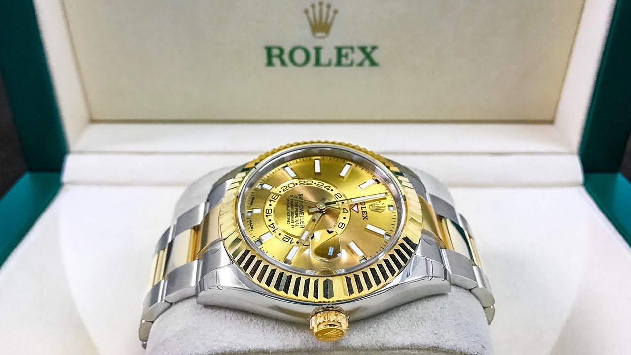 New Rolex Sky-Dweller – Two Tone Version – Introduced in Baselworld 2017