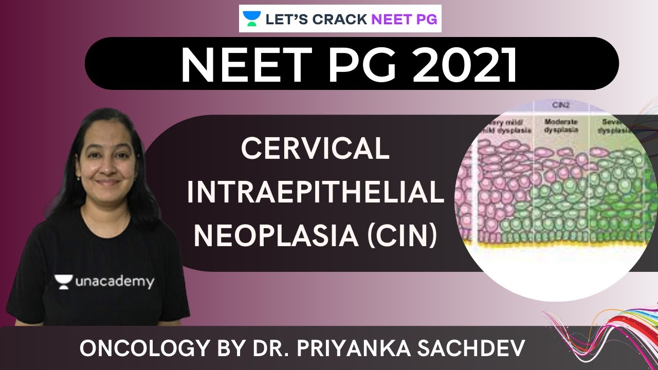 Cervical Intraepithelial Neoplasia (CIN) | Oncology | NEET PG | Let's Crack NEET PG | Dr.Priyanka