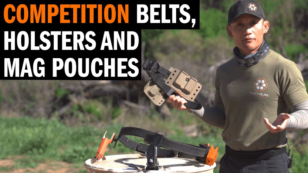 Competition Shooting Gear: Belts, Holsters, and Magazine Pouches