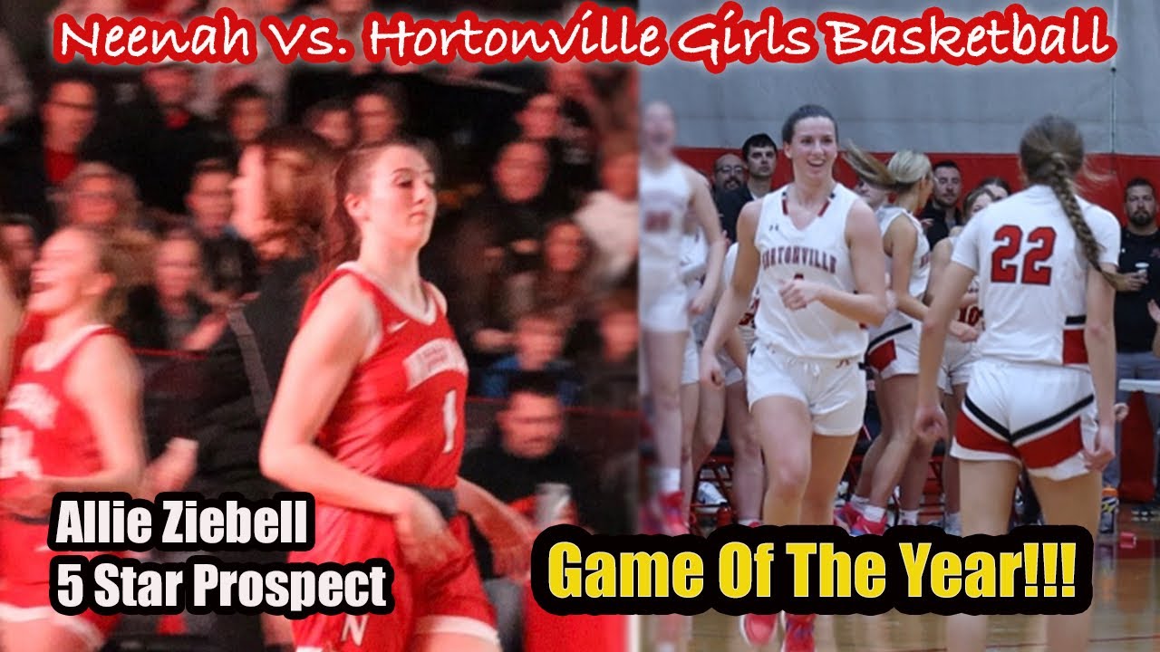 GAME OF THE YEAR! 5⭐️ Allie Ziebell & Soph Rainey Welson Ball Out | Neenah Vs Hortonville | Game #9