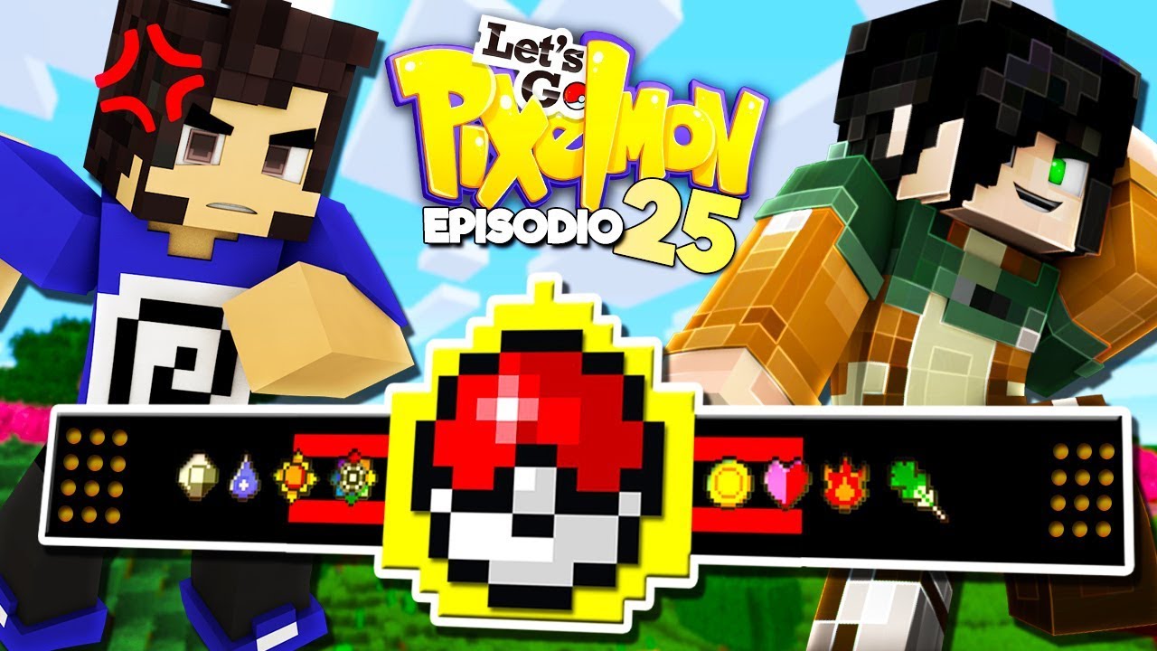 SFIDO EREN, IL CAMPIONE DELLA LEGA POKEMON! - Minecraft ITA - Let's GO Pixelmon #25 w/ErenBlaze
