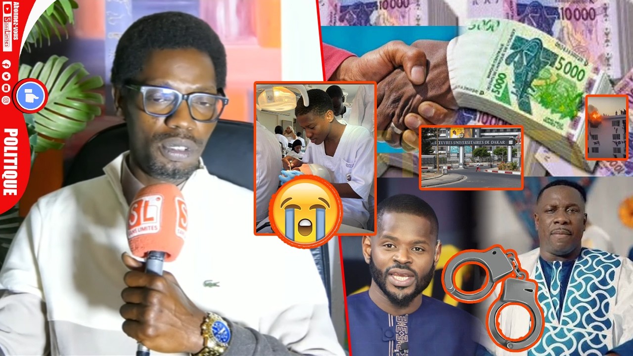 Urgent la M0rt d’un étudiant annoncée à l’UCAD Pape Moussa balance une info de Taille «Ki financé ..