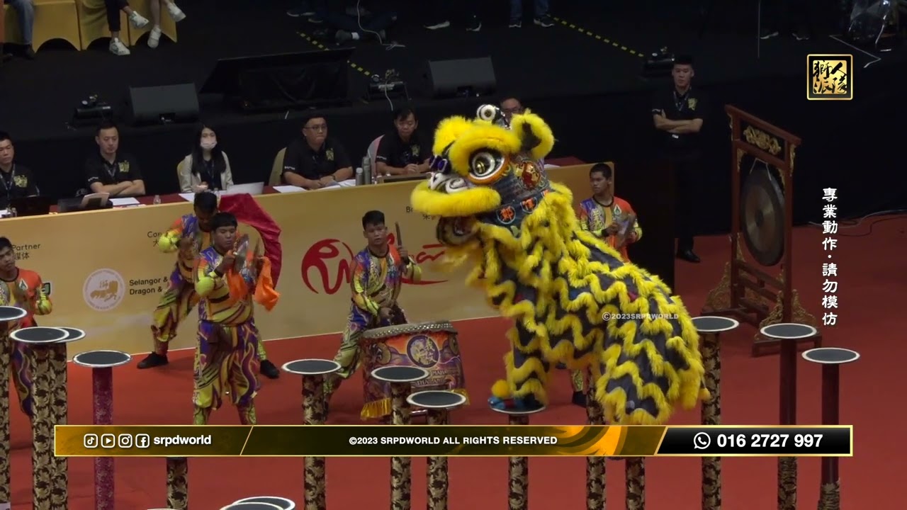 [Final] 14th Genting World Lion Dance Championship - Thailand B Team - Sit Eak Ee Ven