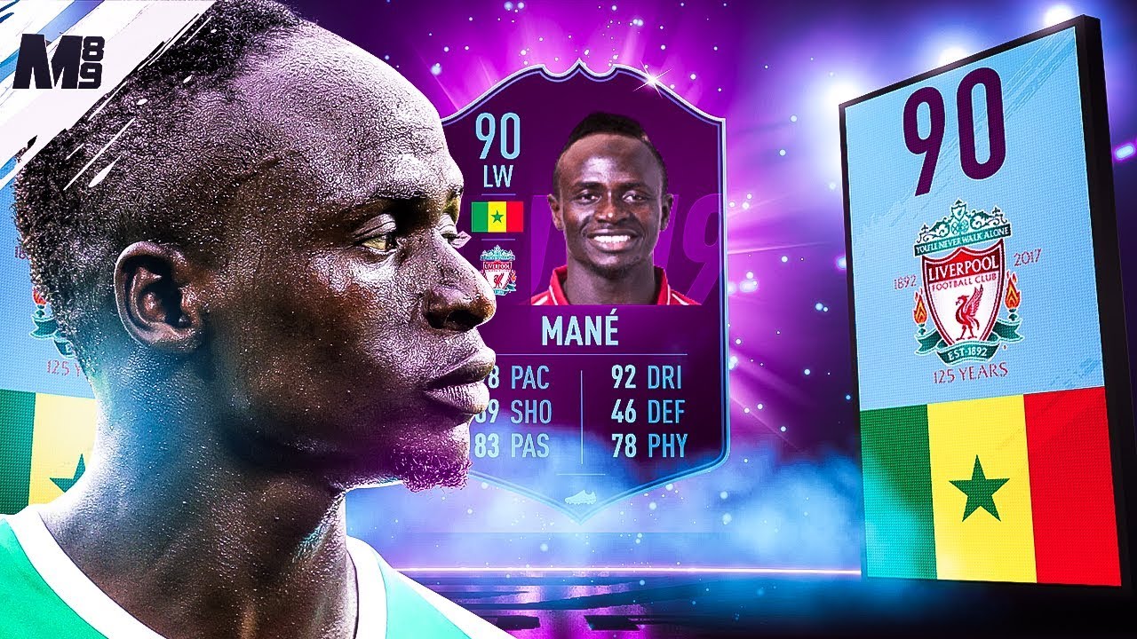 ОБЗОР POTM МАНЕ В FIFA 19 | ОБЗОР ИГРОКА 90 POTM МАНЕ | FIFA 19 ULTIMATE TEAM