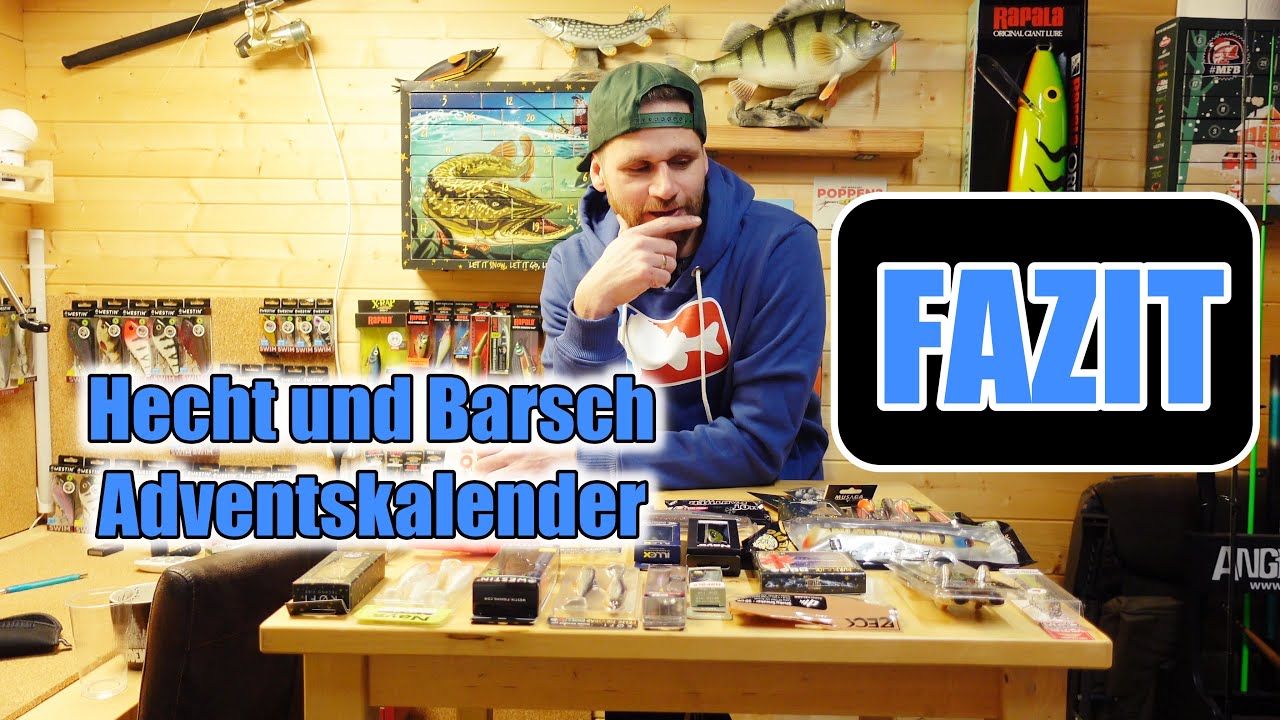 Perfekt!? Fazit und Zusammenfassung Hecht und Barsch Adventskalender 2023!