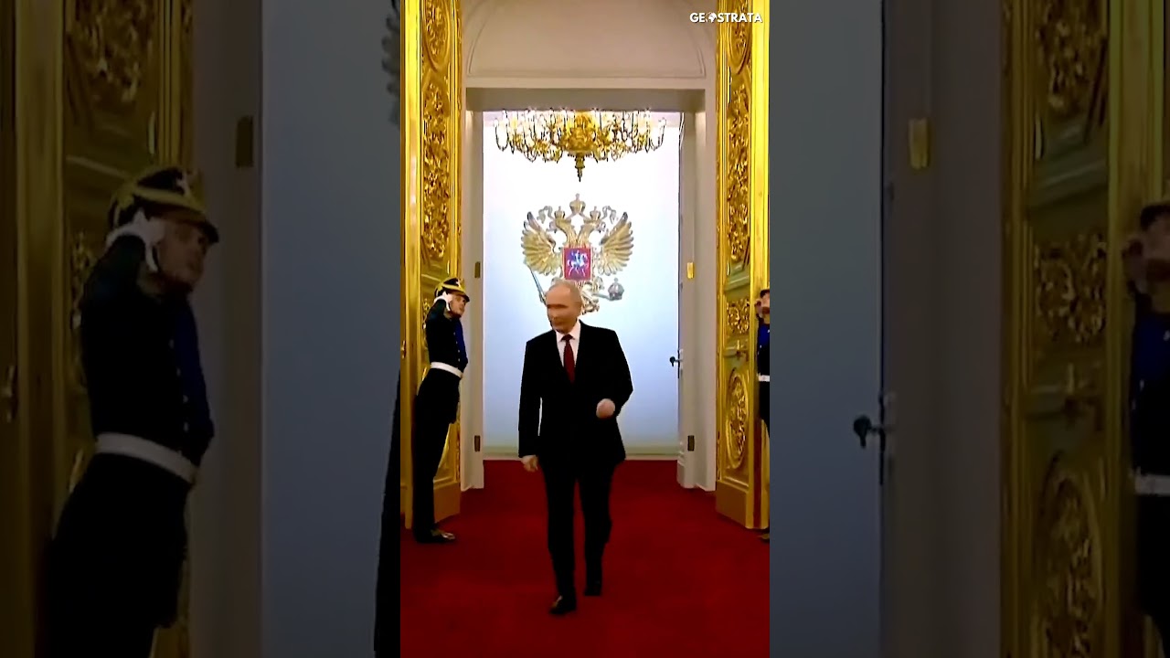 President Vladimir Putin's swearing in ceremony for the 5th time as the Russian President.