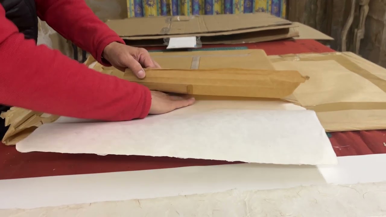 ¿Qué Papel Usar para pintar con tinta china, Textura y Precio? Papel Japonés Washi