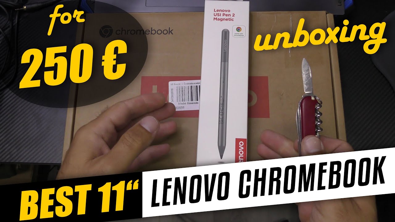 Lenovo Chromebook Duet 11” Unboxing (2024) 11M889 + Lenovo USI Pen 2