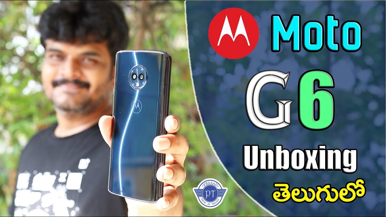 Motorola Moto G6 Unboxing & initial impressions ll in telugu ll