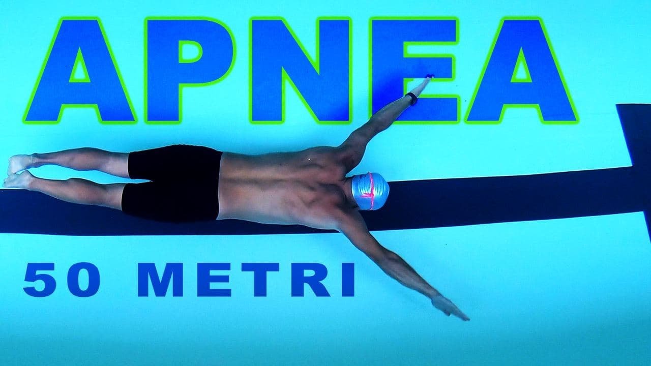 Come fare 2 vasche 50 metri in apnea ? |GIANNI BARBERINO|