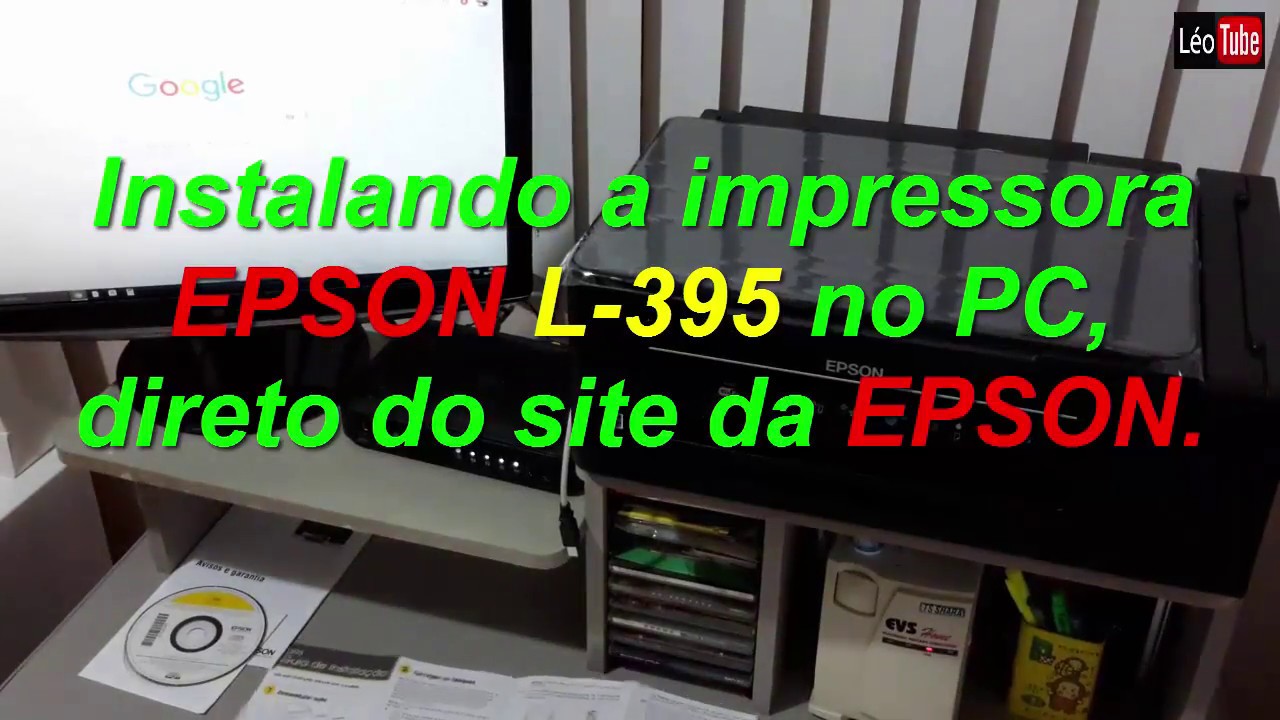 Instalando a Impressora EPSON L-395 no PC