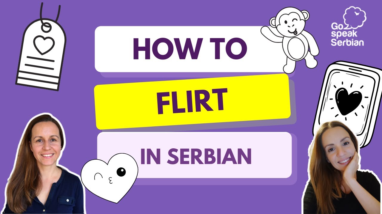 Romantic Serbian words and phrases