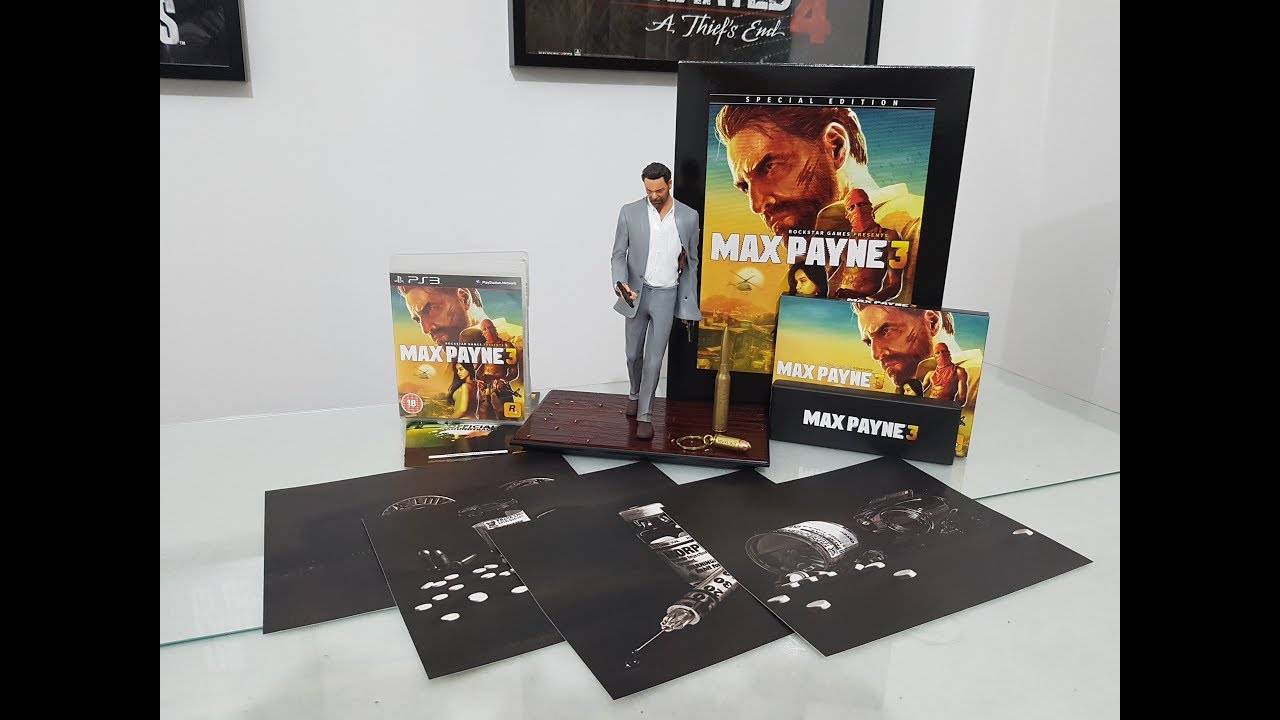 Max Payne 3 Special Edition Ps3  unboxing