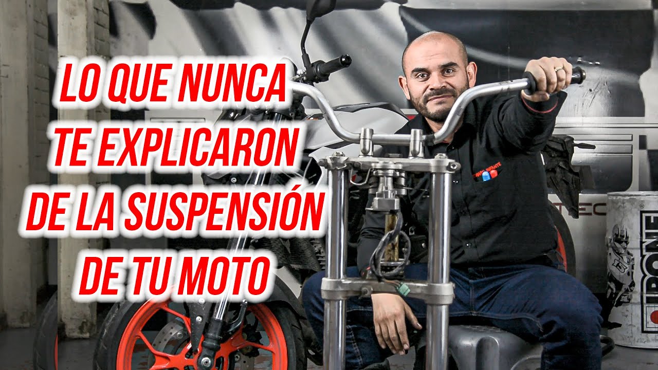 Como Funciona La Suspensión de una Moto.