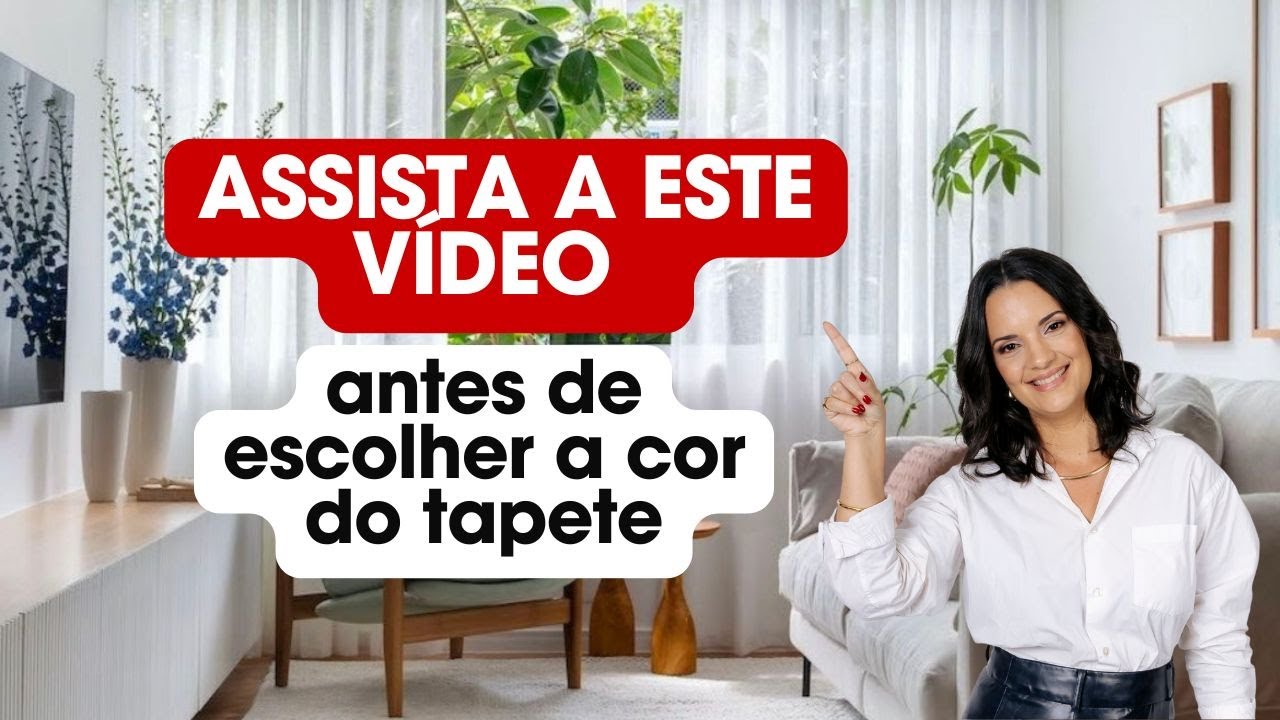 Todo mundo escolhe a cor do tapete assim… e quase todo mundo erra