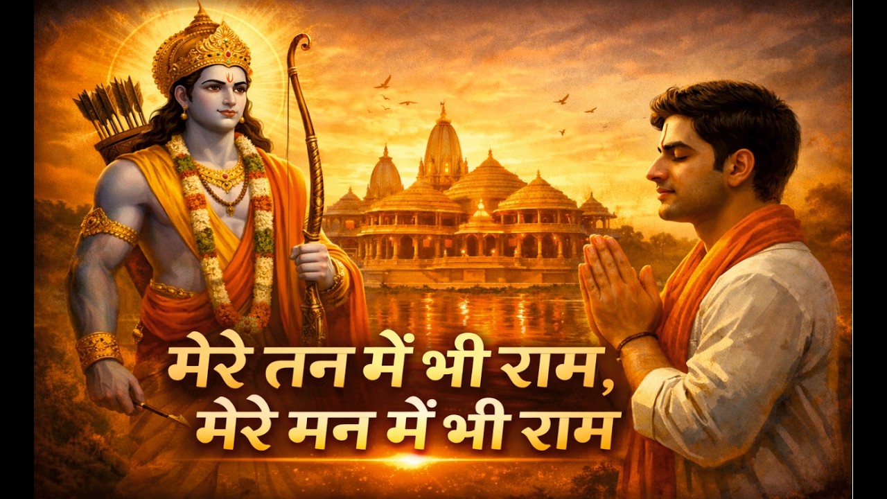 मेरे तन में भी राम मेरे मनन में भी राम #ram #rambhajan