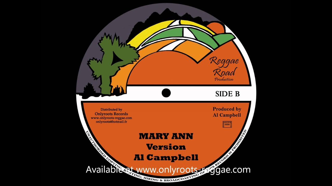 Al Campbell - Gone Down The Drain (Extented) / Mary Ann + Version
