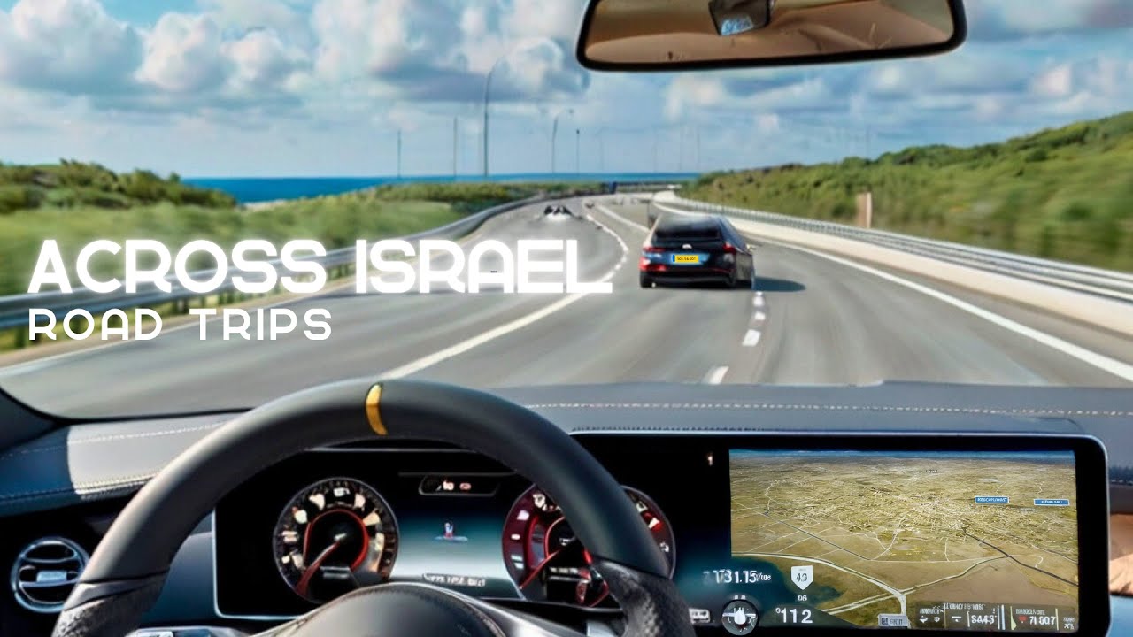 Israel 🇮🇱 Tel Aviv to Petah Tikva Road Trip