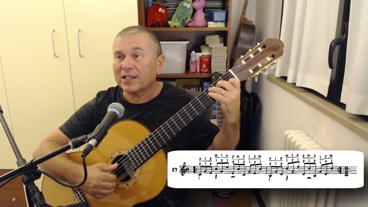 Suoniamo la Chitarra - Lezione 88 - Giuliani, 120 Arpeggi op. 1 n° 17