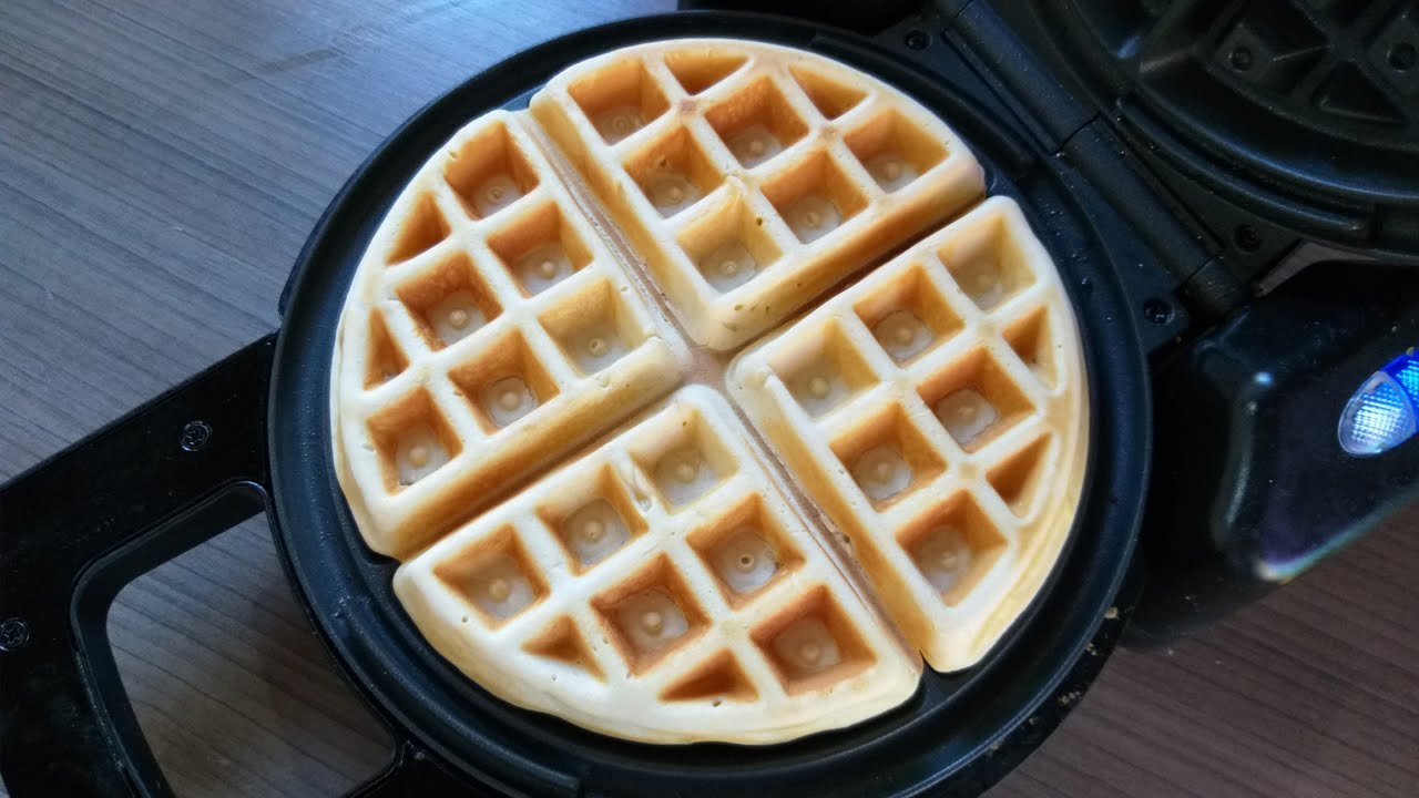 WAFFLE RÁPIDO DE LIQUIDIFICADOR!