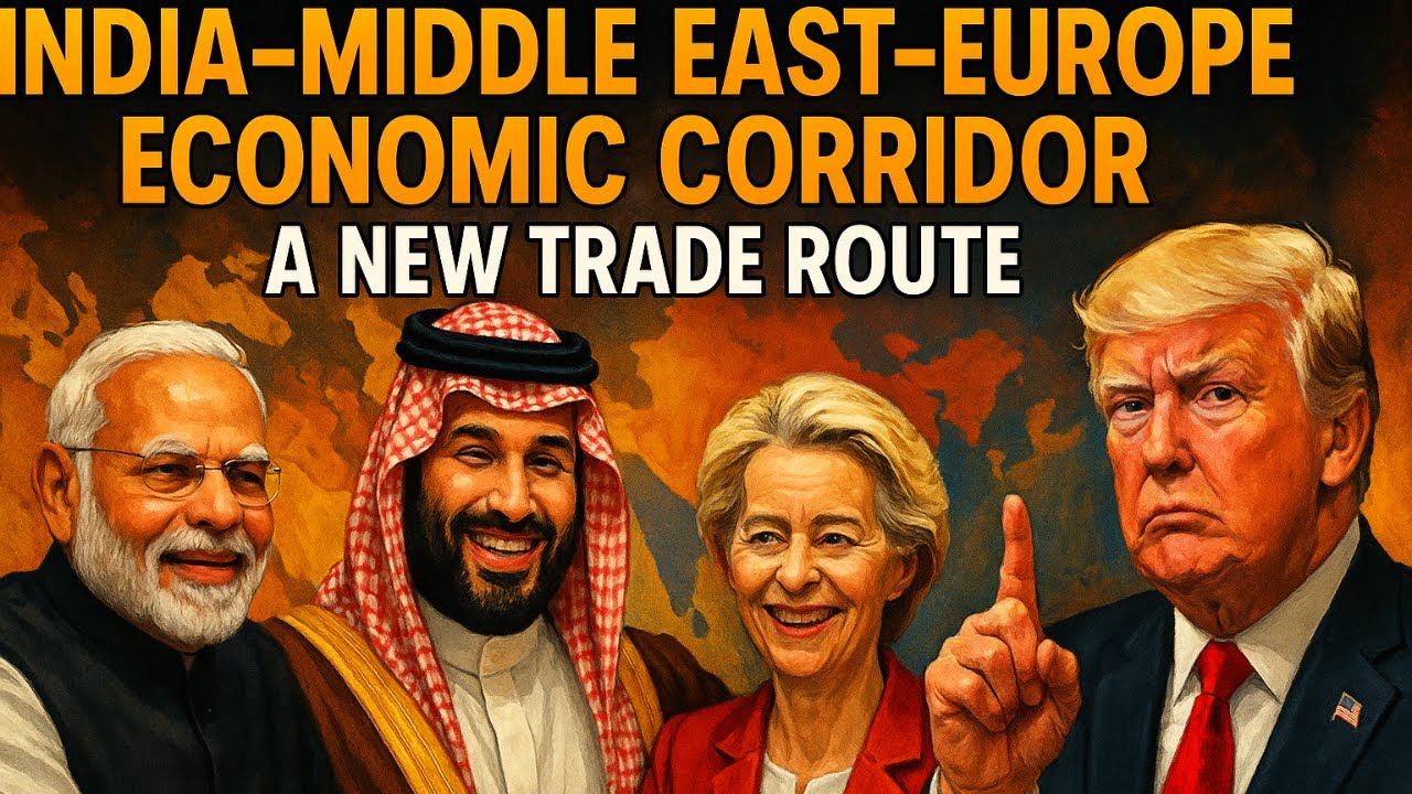 India-Middle East-Europe Economic Corridor 🌍 | Game-Changer Trade Route Explained | IMEC 2025 - 740