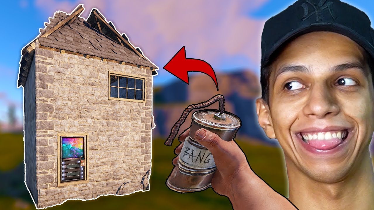 برای اولین بار به خونه دشمن حمله کردم ولی ریدم 🤣 || Rust #2