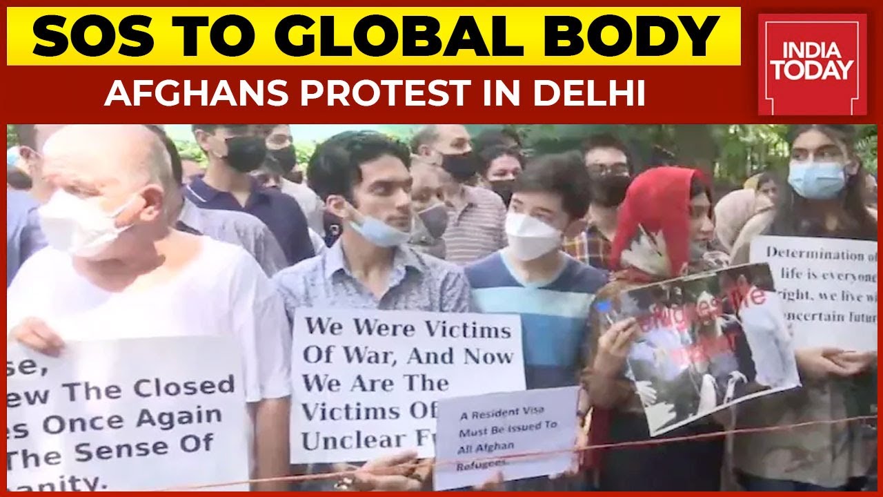Afghanistan News LIVE Updates: Afghan Refugees Protest In Front Of UN Office In Delhi