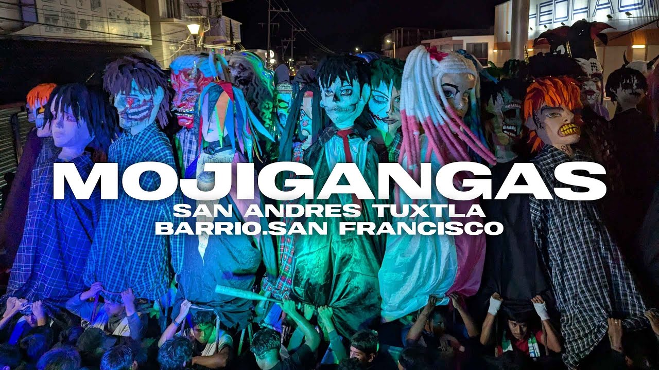 🟡Mojigangas de San Andrés Tuxtla Ver, Barrio San Francisco 29/11/2024 Tarde🟡