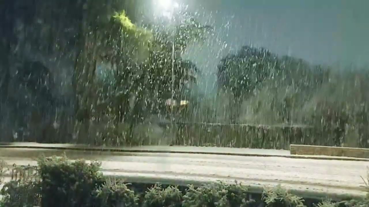 Calming Rain and ThunderstormStress Relief and Instant Sleep in Cozy CarAmbience 8K Video 